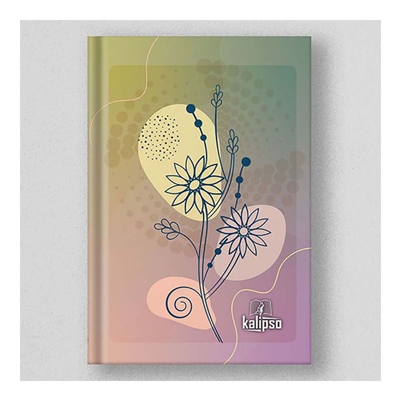 Kalipso Akasya 14x20 cm Sert Kapak Defter