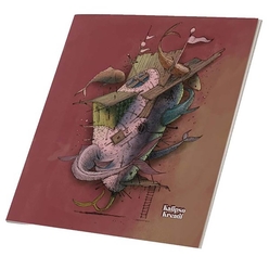 Kalipso - Kalipso Balık Ev 13x14 cm Yumuşak Kapak Defter