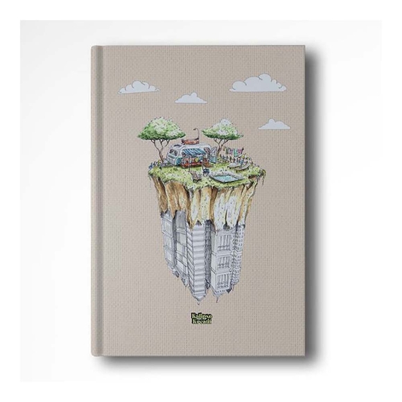 Kalipso Karavan 14X20 Cm Sert Kapak 192 Sayfa Çizgili Defter