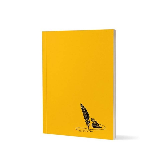 Kalipso Sarı Hokka 11,5X15,5 Cm Sert Kapak 128 Sayfa Noktalı Defter