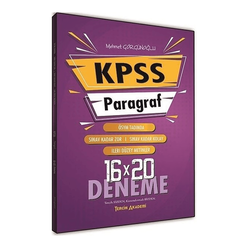 Kapadokya KPSS Paragraf 16X20 Deneme - Thumbnail