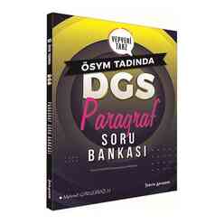 Kapadokya ÖSYM Tadında DGS Paragraf Soru Bankası - Thumbnail