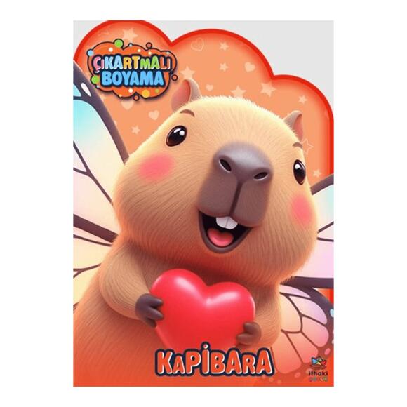 Kapibara Zamanı - Çıkartmalı Boyama Kitabı