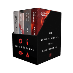Kara Dörtleme Kutu Set (4 Kitap Takım) - Thumbnail
