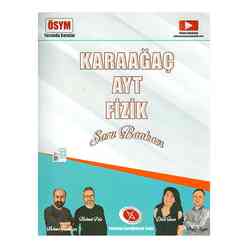 Karaağaç AYT Fizik Soru Bankası - Thumbnail