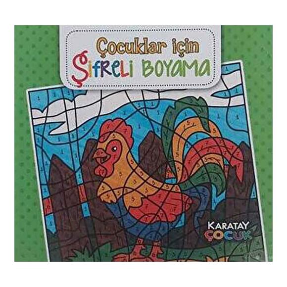 Karatay Çocuklar İçin Şifreli Mandala