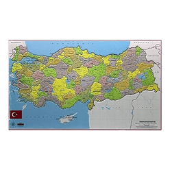 Karatay Türkiye Haritası Yap Boz 30x40 - Thumbnail