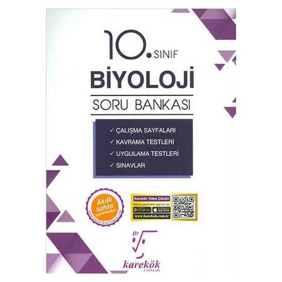 Karekök 10. Sınıf Biyoloji Soru Bankası