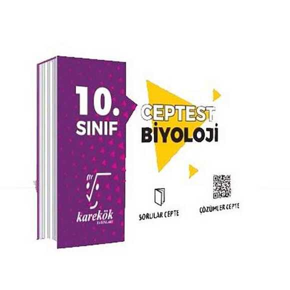 Karekök 10. Sınıf Cep Test Biyoloji