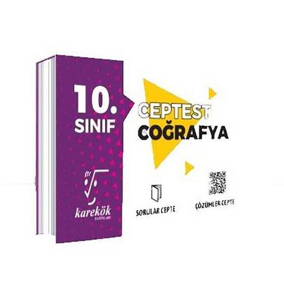 Karekök 10. Sınıf Cep Test Coğrafya