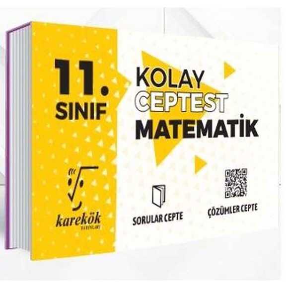 Karekök 10. Sınıf Cep Test Matematik Kolay