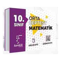 Karekök 10. Sınıf Cep Test Matematik Orta - Thumbnail