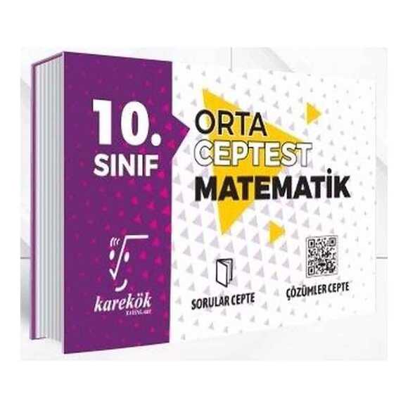 Karekök 10. Sınıf Cep Test Matematik Orta