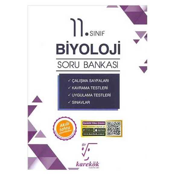 Karekök 11. Sınıf Biyoloji Soru Bankası