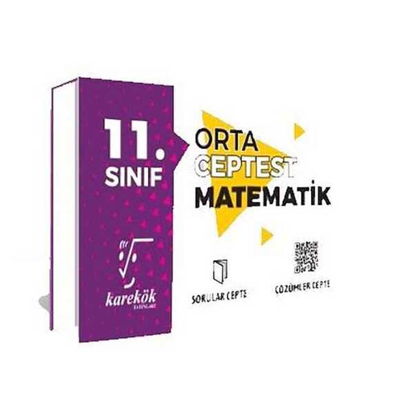 Karekök 11. Sınıf Cep Test Metematik Orta