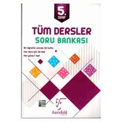 Karekök 5. Sınıf Tüm Dersler Soru Bankası - Thumbnail