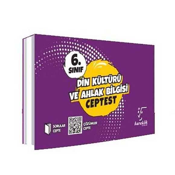 Karekök 6. Sınıf Cep Test Din Kültürü Ve Ahlak Bilgisi
