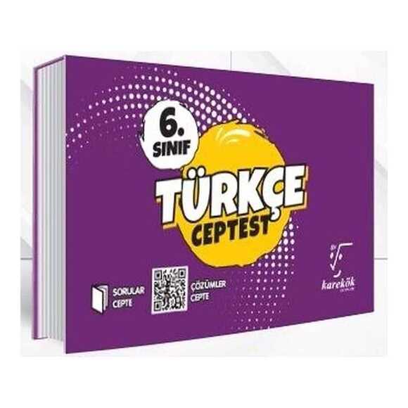 Karekök 6. Sınıf Cep Test Türkçe