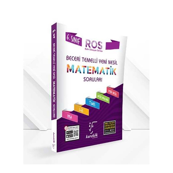 Karekök 6. Sınıf ROS Beceri Temelli Matematik Soru Bankası