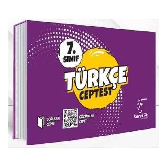 Karekök 7. Sınıf Cep Test Türkçe