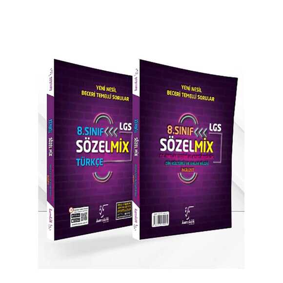 Karekök 8. Sınıf LGS Sözel Mix - Türkçe & Sosyal Bilgiler