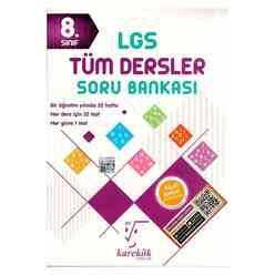 Karekök 8. Sınıf Tüm Dersler Soru Bankası - Thumbnail