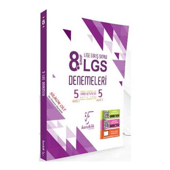 Karekök 8.Sınıf LGS 5 Denemeleri(5 LGS Denemesi)