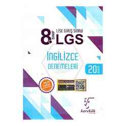 Karekök 8.Sınıf LGS İngilizce Denemeleri 20 Deneme - Thumbnail