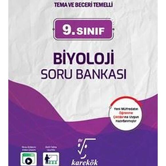 Karekök 9 .Sınıf Biyolojı Soru Bankası 2025