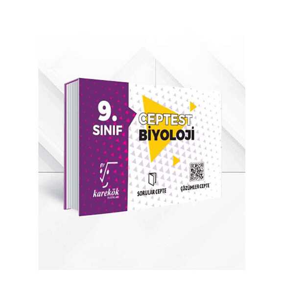 Karekök 9. Sınıf Cep Test Biyoloji