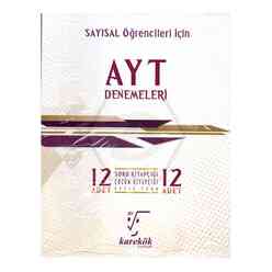 Karekök AYT 12 Li Deneme Seti Sayısal - Thumbnail