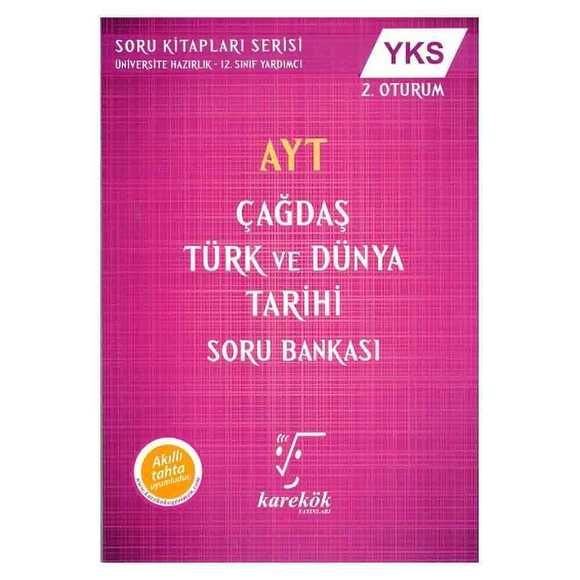 Karekök Ayt Çağdaş Türk Ve Dünya Tarihi Soru Bankası