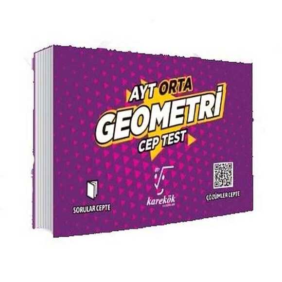 Karekök AYT Geometri Cep Test Orta