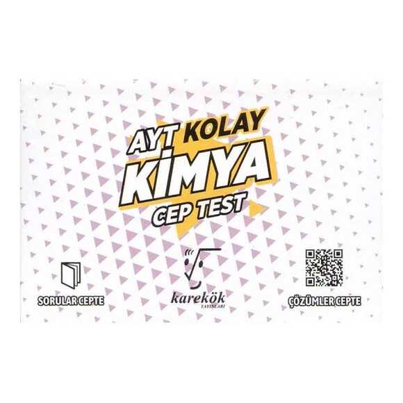Karekök AYT Kimya Cep Test Kolay