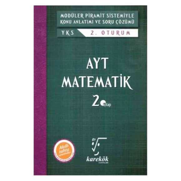Karekök AYT Matematik 2. Kitap 2. Oturum