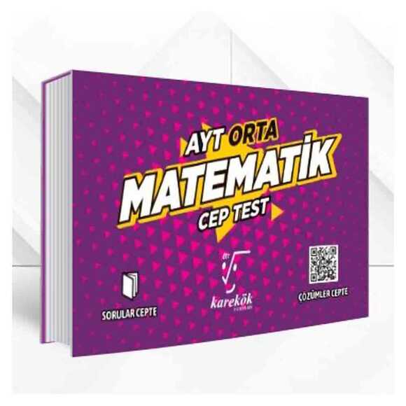 Karekök AYT Matematik Cep Test Orta