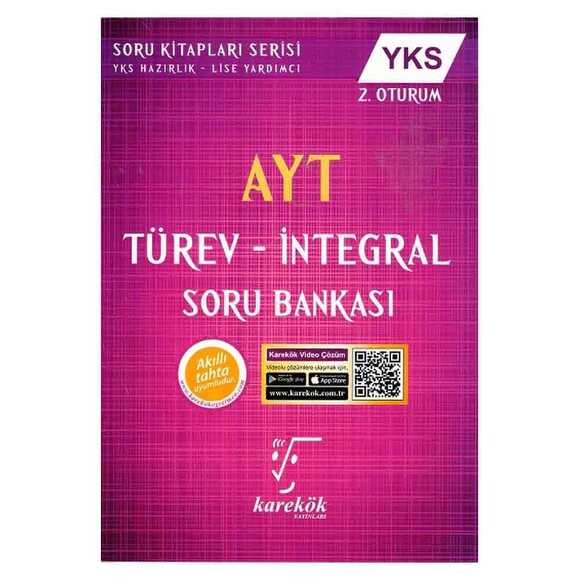 Karekök AYT Türev İntegral Soru Bankası