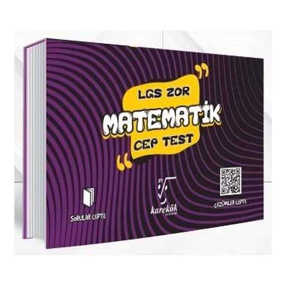 Karekök LGS Matematik Cep Test Zor