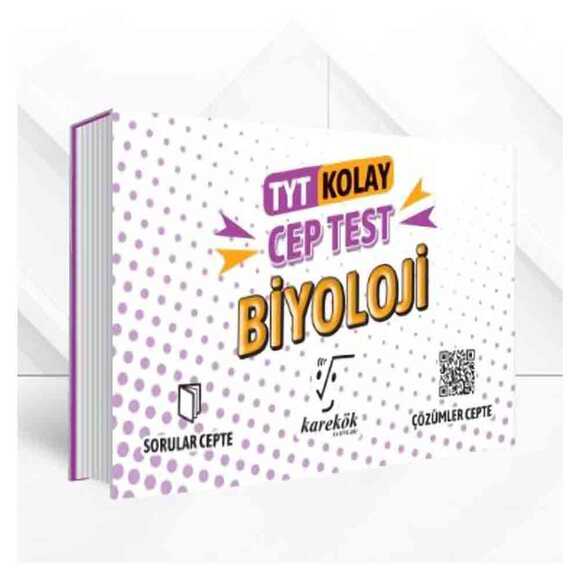 Karekök TYT Biyoloji Cep Test Kolay