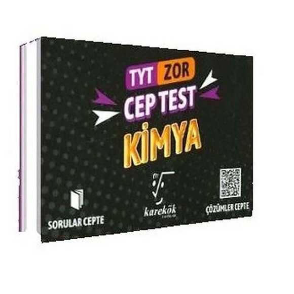 Karekök TYT Kimya Cep Test Zor 
