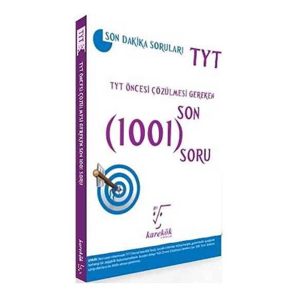 Karekök TYT Öncesi Çözülmesi Gereken 1001 Soru