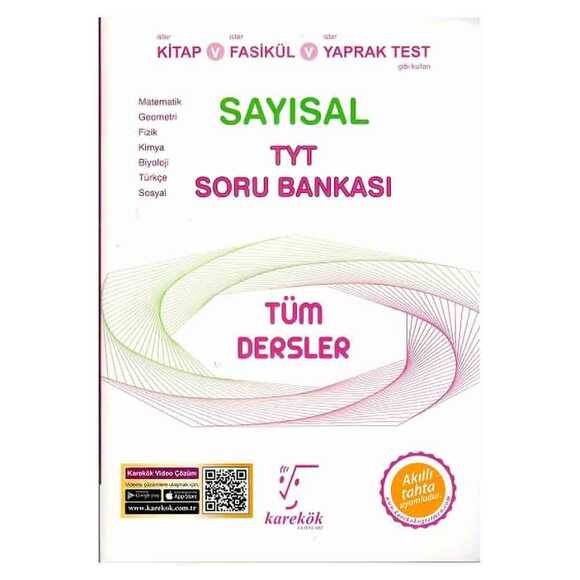 Karekök TYT Tüm Dersler Sayısal Soru Bankası