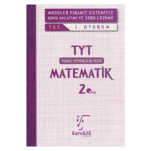 Karekök YKS 1.Oturum TYT Matematik 2.Kitap