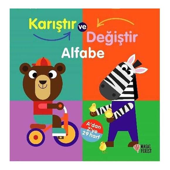 Karıştır Değiştir - Alfabe - Hareketli
