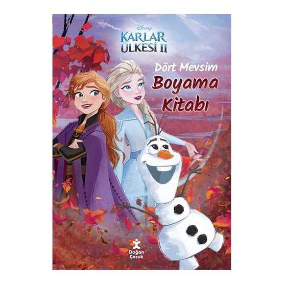 Karlar Ülkesi 2 Dört Mevsim Boyama Kitabı