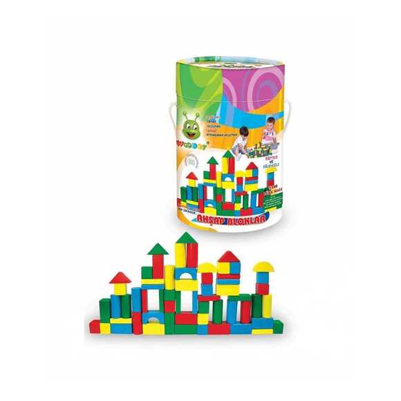 Karsan Ahşap Bloklar 100 Parça 016