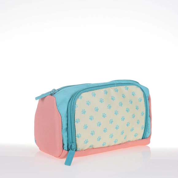 Kaukko 3 Colors Plump Kalem Çantası (Dog) K2303