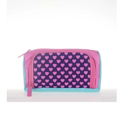 Kaukko - Kaukko 3 Colors Plump Kalem Çantası (Happy) K2301