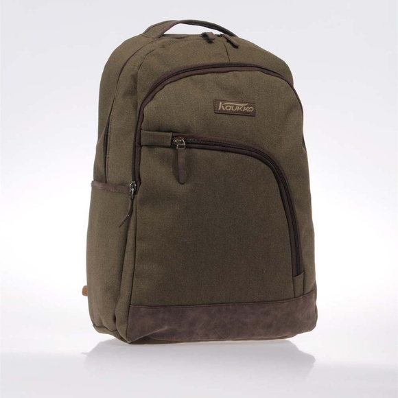 Kaukko Canvas Haki Sırt Çantası K1003