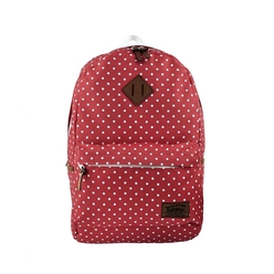 Kaukko - Kaukko Dots Kırmızı Sırt Çantası 45018